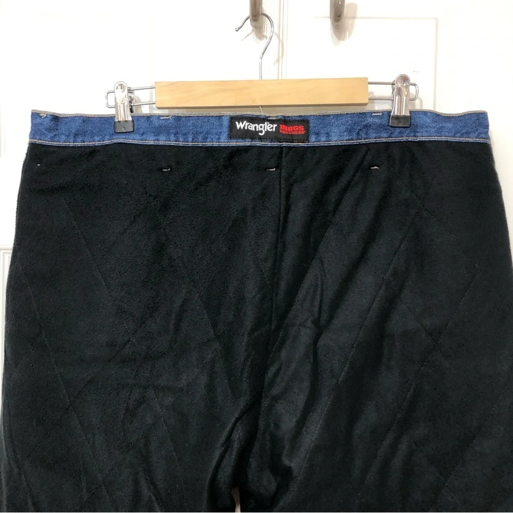Wrangler Riggs Cotton Workwear Men's Fleece Lined Relaxed Fit Blue WinterJean 40